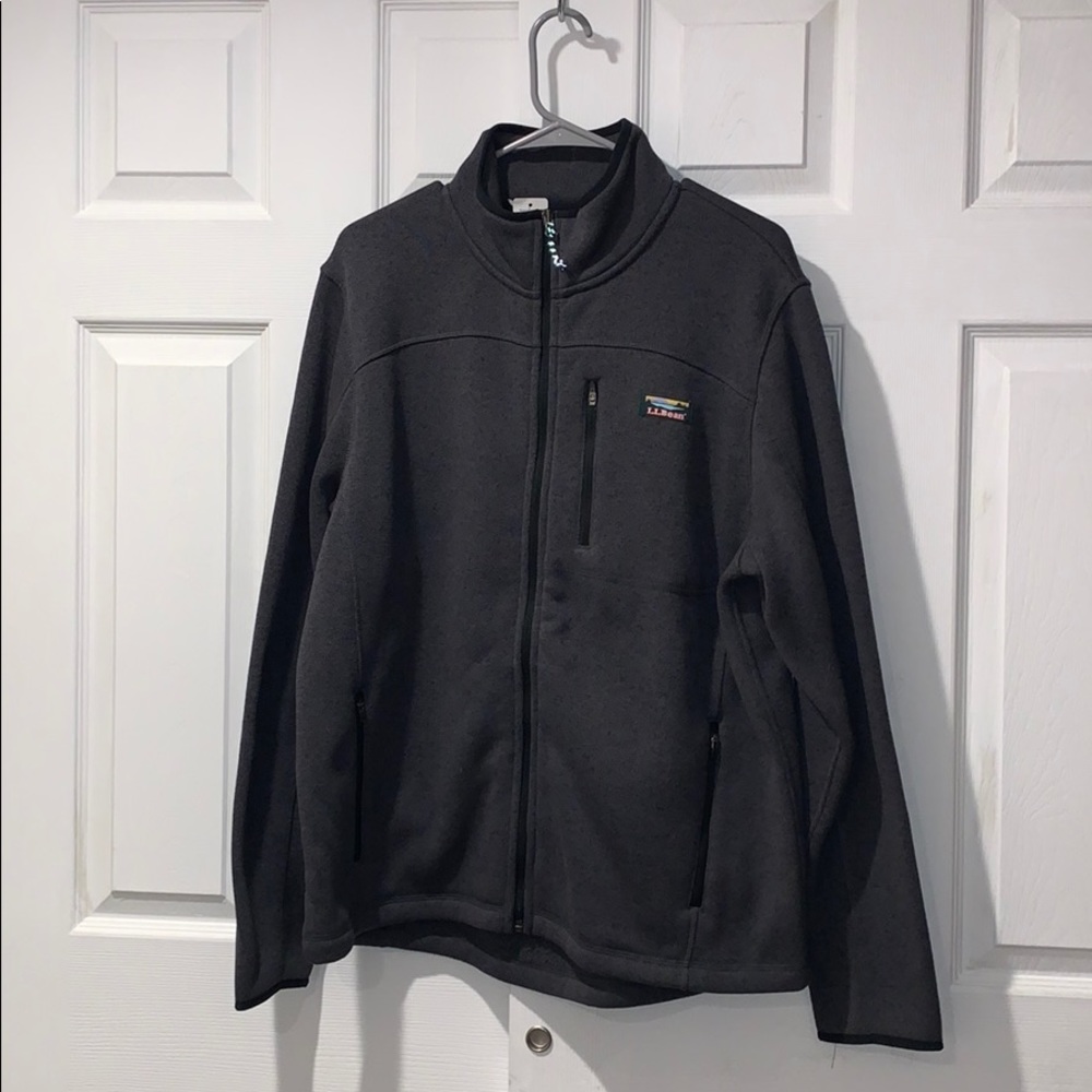 Men’s L.L Bean Sweater Fleece Full-Zip Jacket